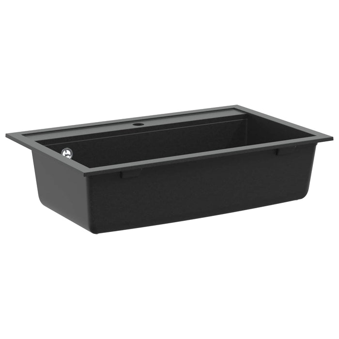 Chiuvetă Negru 795 x 505 mm Granit WALTI