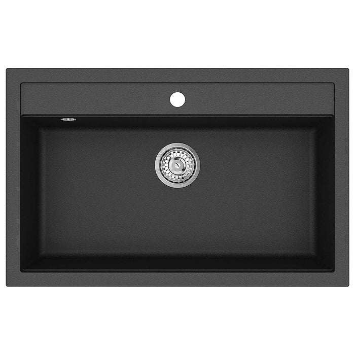 Chiuvetă Negru 795 x 505 mm Granit WALTI
