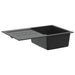 Chiuvetă Negru 780 x 500 mm 80% Quartz și 20% Rășină - WALTI WALTI