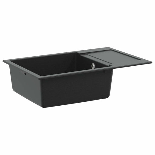 Chiuvetă Negru 780 x 500 mm 80% Quartz și 20% Rășină - WALTI WALTI