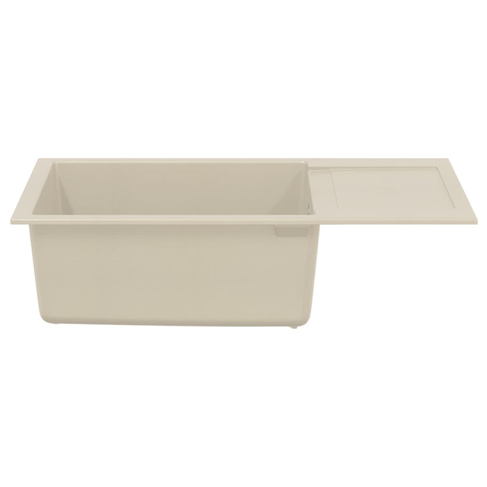 Chiuvetă Bej 780 x 500 mm 80% Quartz și 20% Rășină - WALTI WALTI