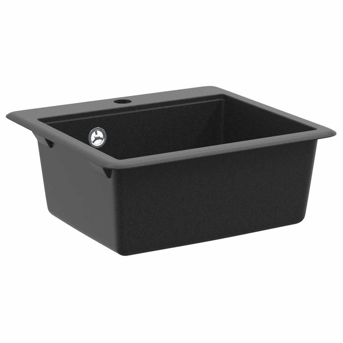 Chiuvetă Negru 470 x 440 mm Granit - WALTI WALTI