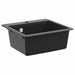 Chiuvetă Negru 470 x 440 mm Granit - WALTI WALTI