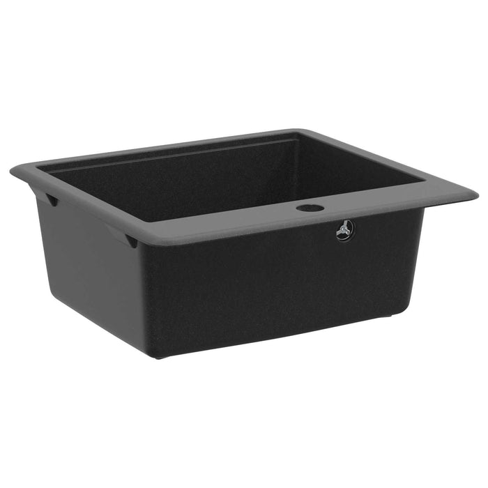 Chiuvetă Negru 470 x 440 mm Granit - WALTI WALTI