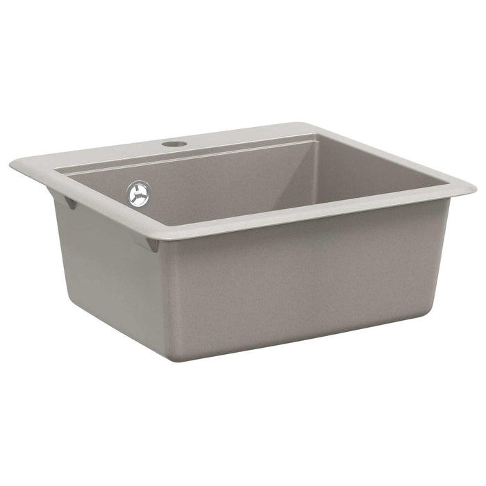Chiuvetă Gri 470 x 440 mm Granit - WALTI WALTI