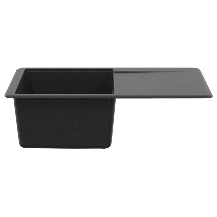 Chiuvetă Negru 670 x 460 mm Granit - WALTI WALTI