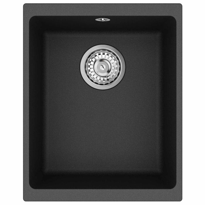 Chiuvetă Negru 370 x 460 mm 80% Quartz și 20% Rășină - WALTI WALTI