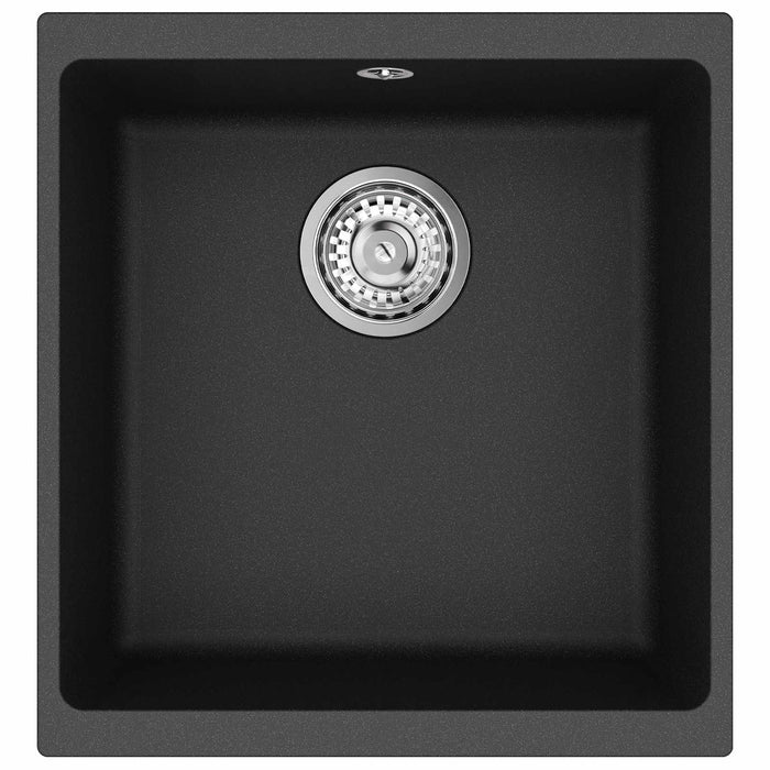 Chiuvetă Negru 430 x 460 mm 80% Quartz și 20% Rășină - WALTI WALTI