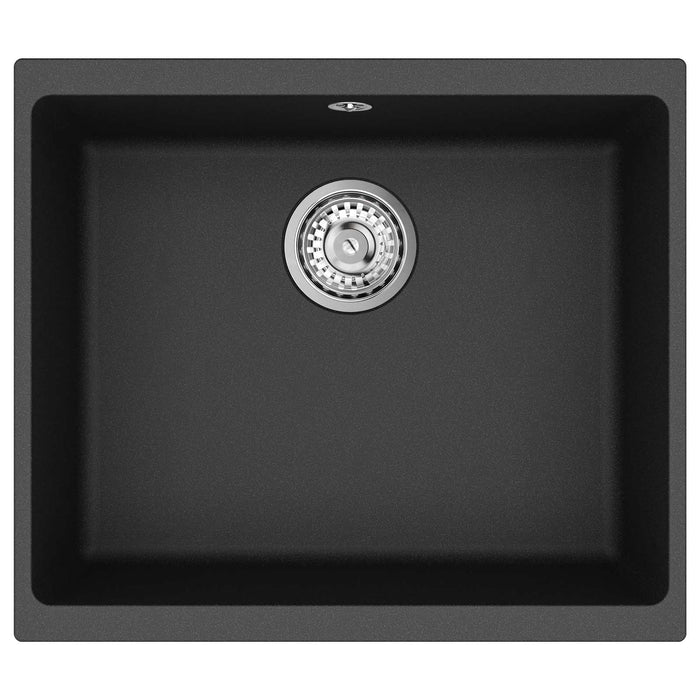Chiuvetă Negru 530 x 460 mm 80% Quartz și 20% Rășină - WALTI WALTI