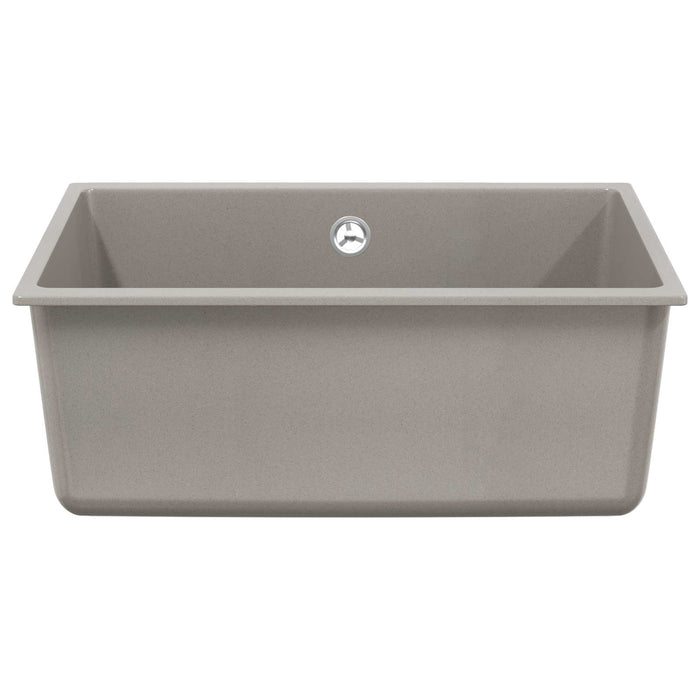 Chiuvetă Gri 530 x 460 mm 80% Quartz și 20% Rășină - WALTI WALTI