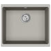 Chiuvetă Gri 530 x 460 mm 80% Quartz și 20% Rășină - WALTI WALTI
