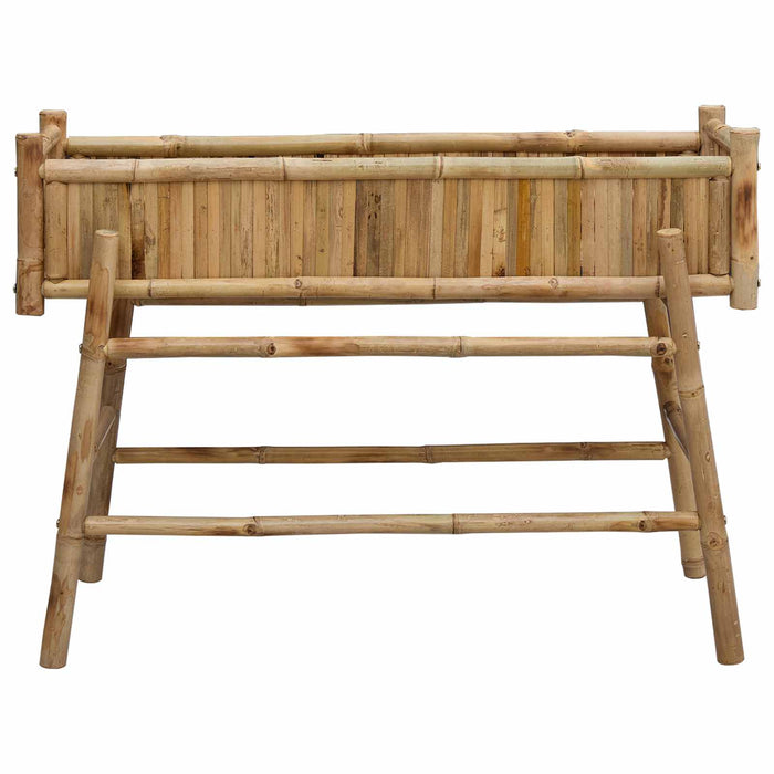 Ghiveci pentru Grădină cu Suport natural 100 x 38 x 74 cm - WALTI WALTI