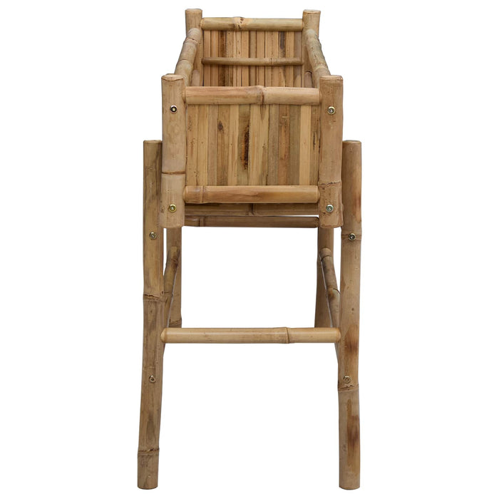 Ghiveci pentru Grădină cu Suport natural 100 x 38 x 74 cm - WALTI WALTI