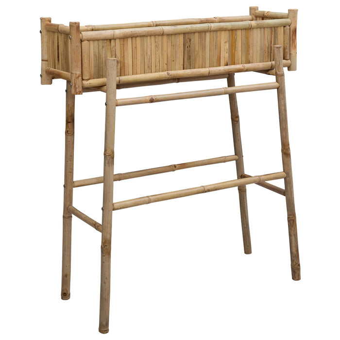 Ghiveci pentru Grădină cu Suport natural 100 x 38 x 114 cm - WALTI WALTI