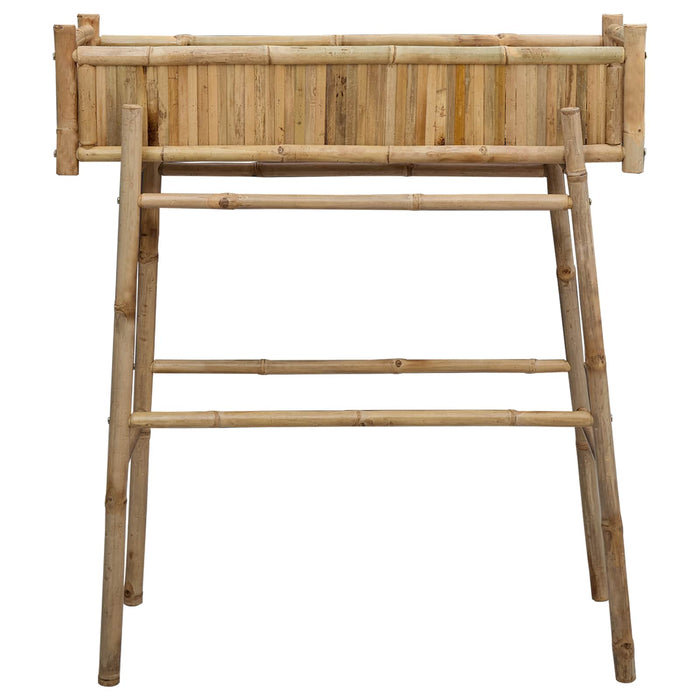 Ghiveci pentru Grădină cu Suport natural 100 x 38 x 114 cm - WALTI WALTI