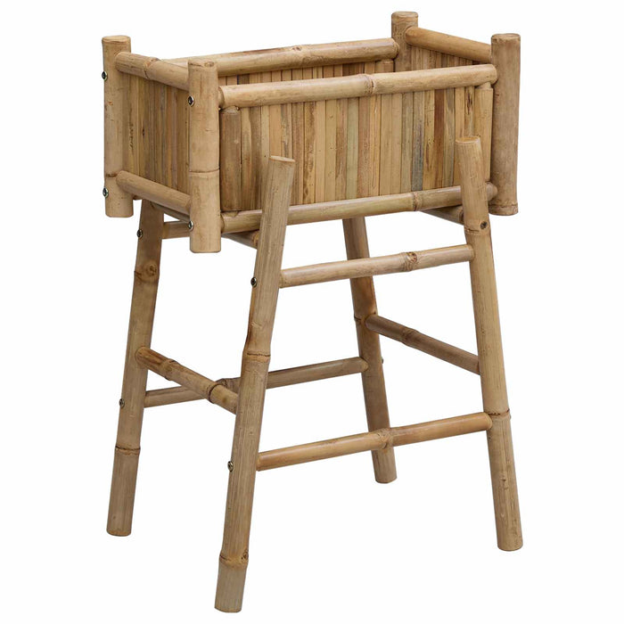 Ghiveci pentru Grădină cu Suport natural 50 x 38 x 74 cm Bambus - WALTI WALTI