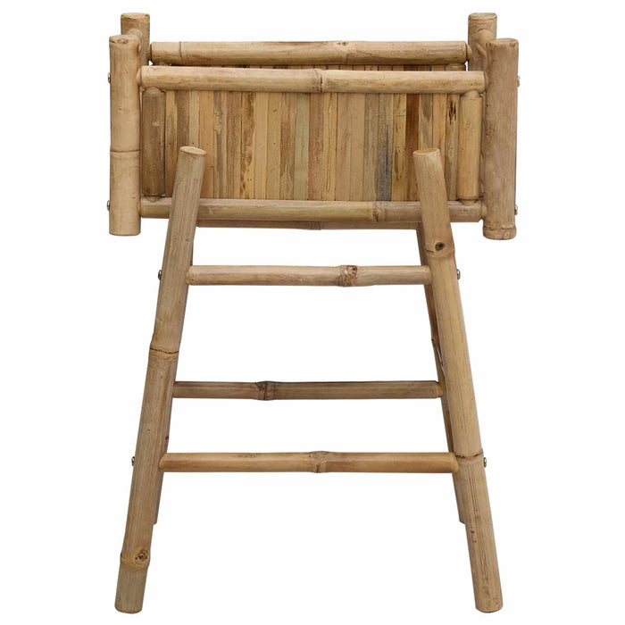 Ghiveci pentru Grădină cu Suport natural 50 x 38 x 74 cm Bambus - WALTI WALTI