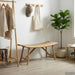 Bancă de grădină natural 110 x 45 x 50 cm Bambus - WALTI WALTI