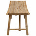 Bancă de grădină natural 110 x 45 x 50 cm Bambus - WALTI WALTI