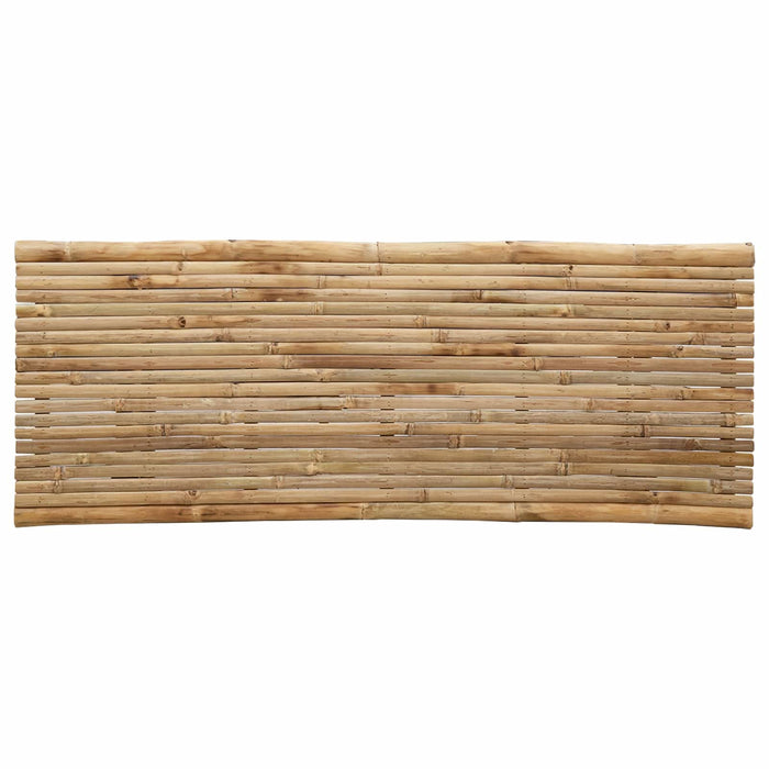 Bancă de grădină natural 110 x 45 x 50 cm Bambus - WALTI WALTI