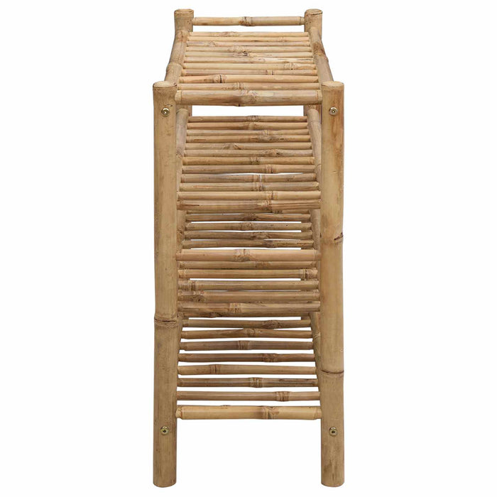Raft pentru încălțăminte cu raft natural 68 x 28 x 63 cm Bambus - WALTI WALTI