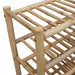 Raft pentru încălțăminte cu raft natural 68 x 28 x 96 cm Bambus - WALTI WALTI