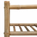 Raft pentru încălțăminte cu raft natural 68 x 28 x 96 cm Bambus - WALTI WALTI