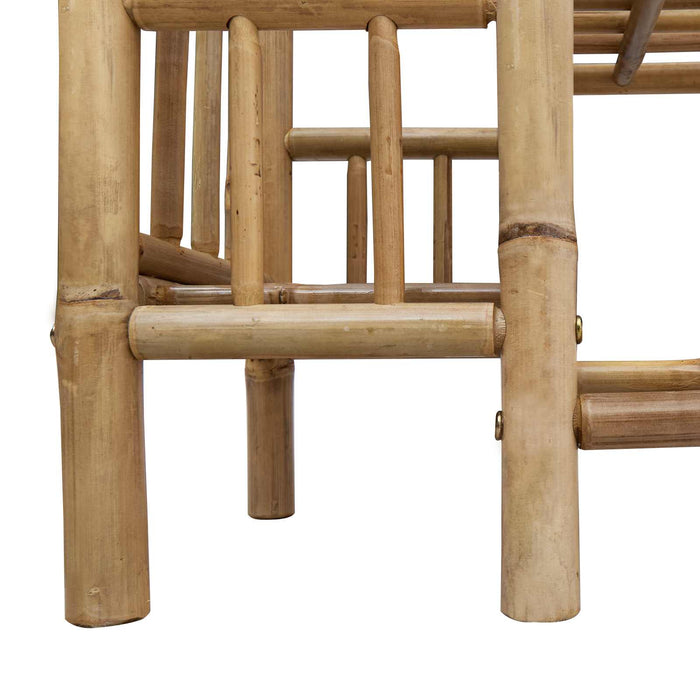 Raft pentru încălțăminte cu raft natural 88 x 27 x 80 cm Bambus - WALTI WALTI
