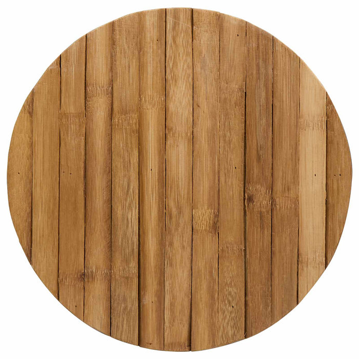 Scaun de grădină natural Ø 38 x 42 cm Bambus - WALTI WALTI