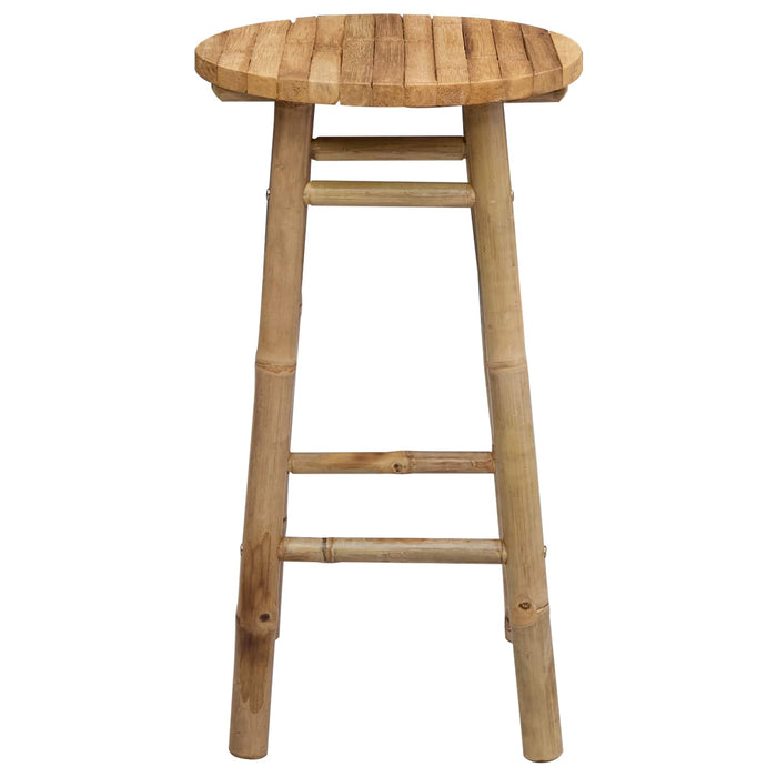 Scaun de grădină natural Ø 38 x 68 cm Bambus - WALTI WALTI