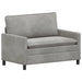 Set de canapea 2 pcs Gri deschis Catifea - WALTI WALTI
