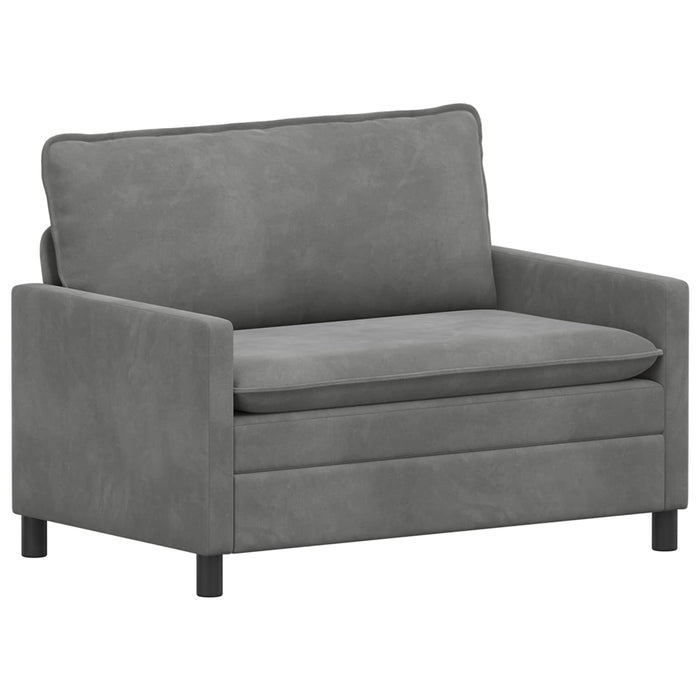 Set de canapea 2 pcs Gri închis Catifea - WALTI WALTI