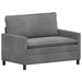 Set de canapea 2 pcs Gri închis Catifea - WALTI WALTI