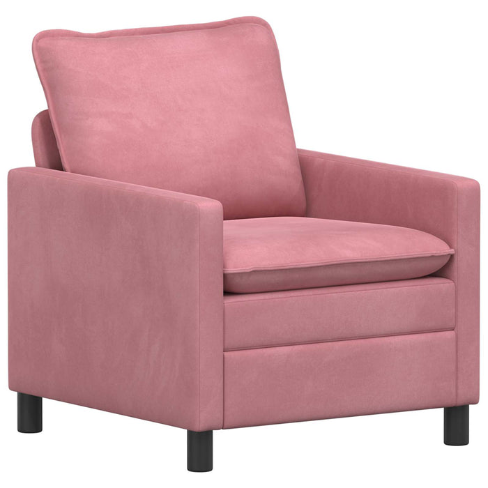Set de canapea 2 pcs Roz Catifea - WALTI WALTI