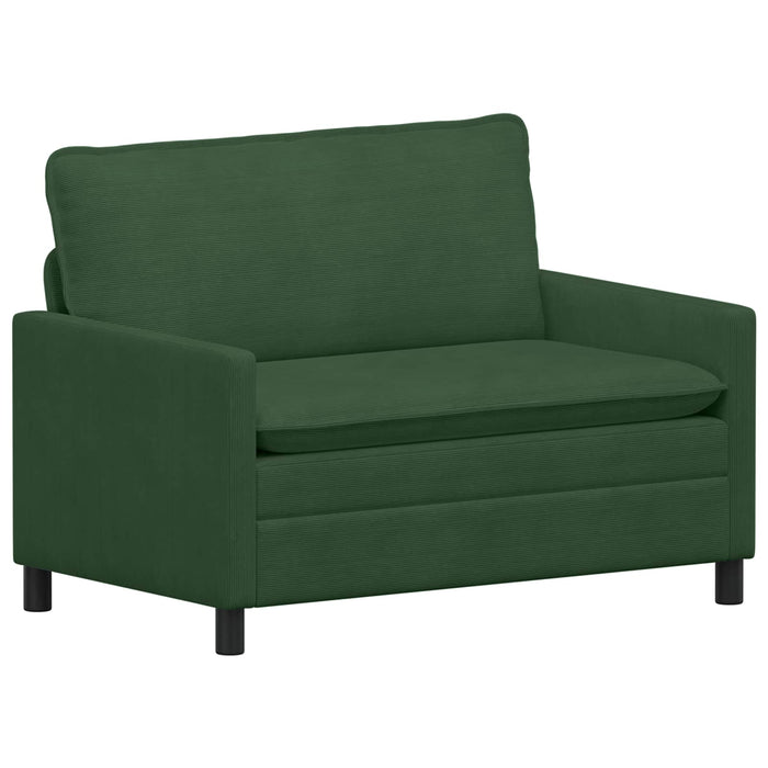 Set de canapea 2 pcs Verde Junglă Țesătură WALTI