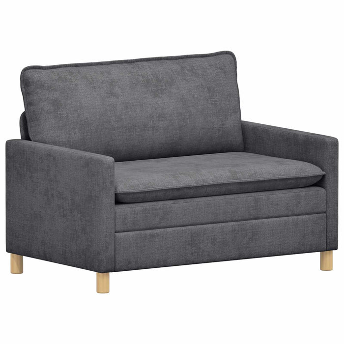 Set de canapea 2 pcs Gri închis Poliester - WALTI WALTI