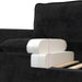 Set de canapea 2 pcs Negru Poliester - WALTI WALTI
