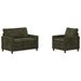 Set de canapea 2 pcs Verde Poliester - WALTI WALTI