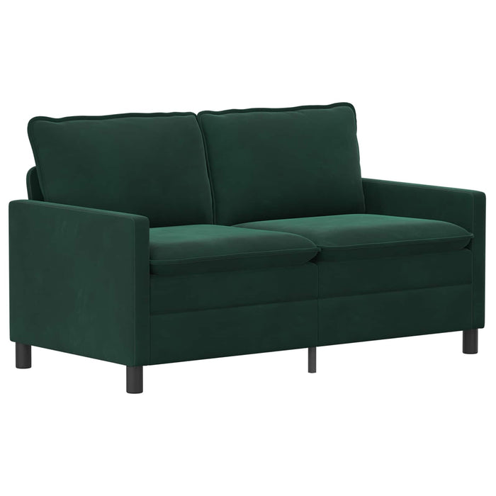 Set de canapea 2 pcs Verde închis Catifea - WALTI WALTI