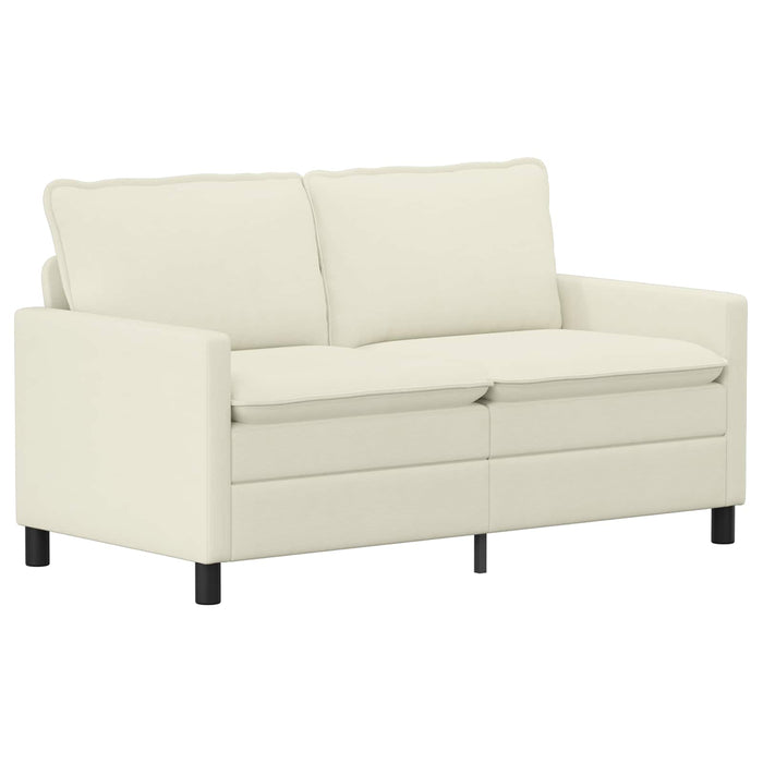 Set de canapea 2 pcs Crem Țesătură - WALTI WALTI