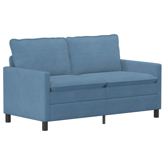 Set de canapea 2 pcs albastru Țesătură - WALTI WALTI