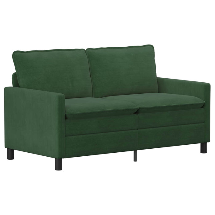 Set de canapea 2 pcs Verde Junglă Țesătură - WALTI WALTI