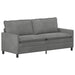 Set de canapea 2 pcs Gri închis Catifea - WALTI WALTI