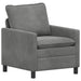 Set de canapea 2 pcs Gri închis Catifea - WALTI WALTI