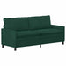 Set de canapea 2 pcs Verde închis Catifea - WALTI WALTI