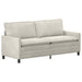 Set de canapea 2 pcs Crem Catifea - WALTI WALTI