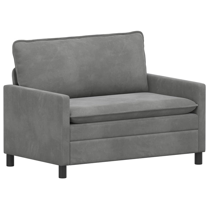 Set de canapea 2 pcs Gri închis Catifea - WALTI WALTI