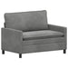 Set de canapea 2 pcs Gri închis Catifea - WALTI WALTI