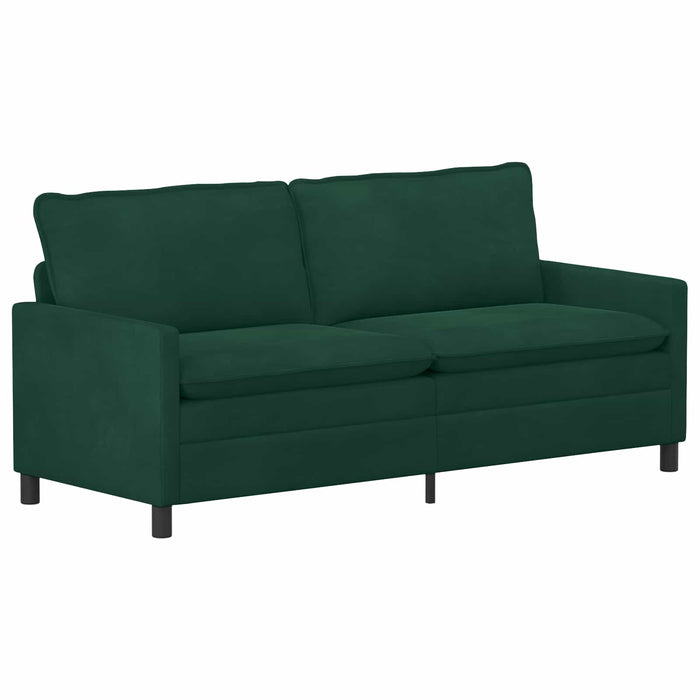 Set de canapea 2 pcs Verde închis Catifea - WALTI WALTI