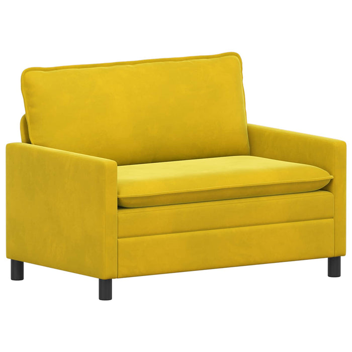 Set de canapea 2 pcs Galben Catifea - WALTI WALTI